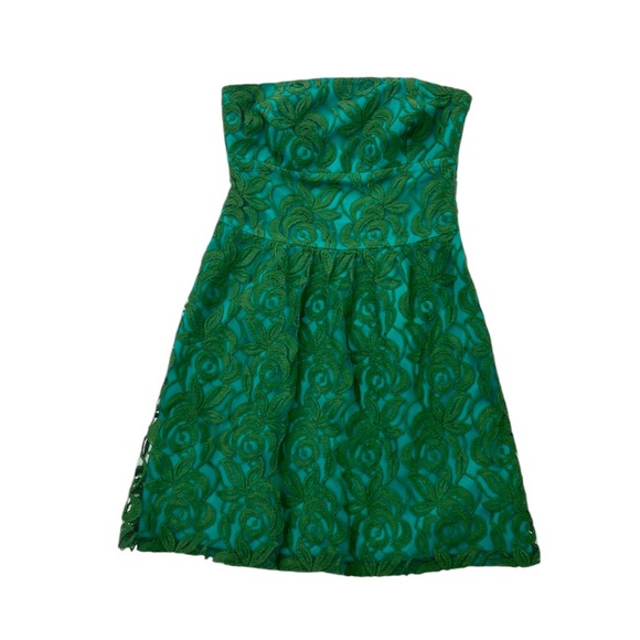 Sweet Chemise Lace Strapless Dress - Picture 1 of 11